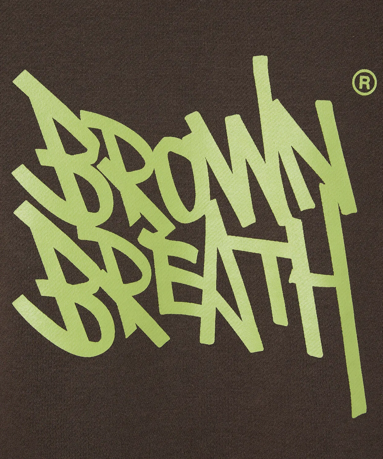 Детское коричневое худи с нашивкой от Brownbreath Kids — фото 4