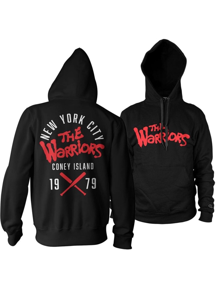 

The Warriors Худи "Coney Island Big Tall Hoodie" черного цвета
