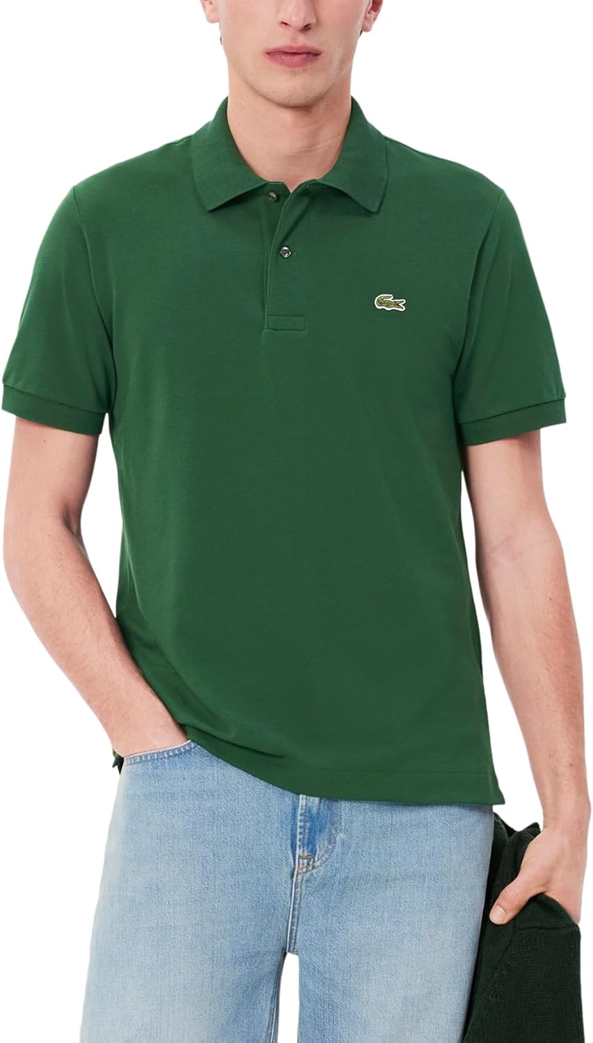 

Lacoste мужская классическая футболка-поло L.12.12 Light, Green, Зеленый, Lacoste мужская классическая футболка-поло L.12.12 Light, Green