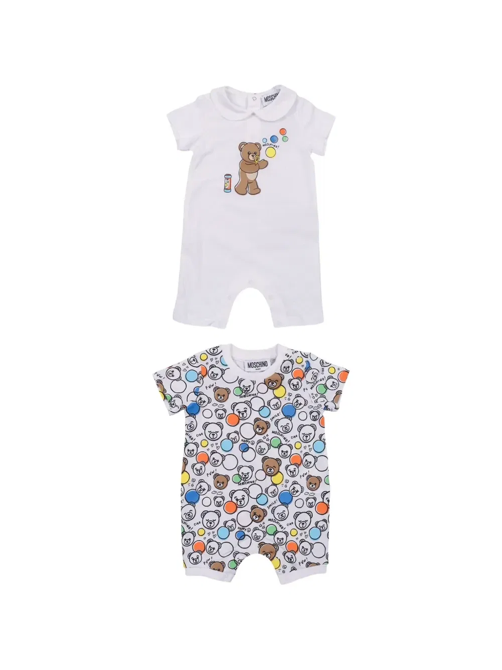 Набор ползунков Moschino Kids, белый