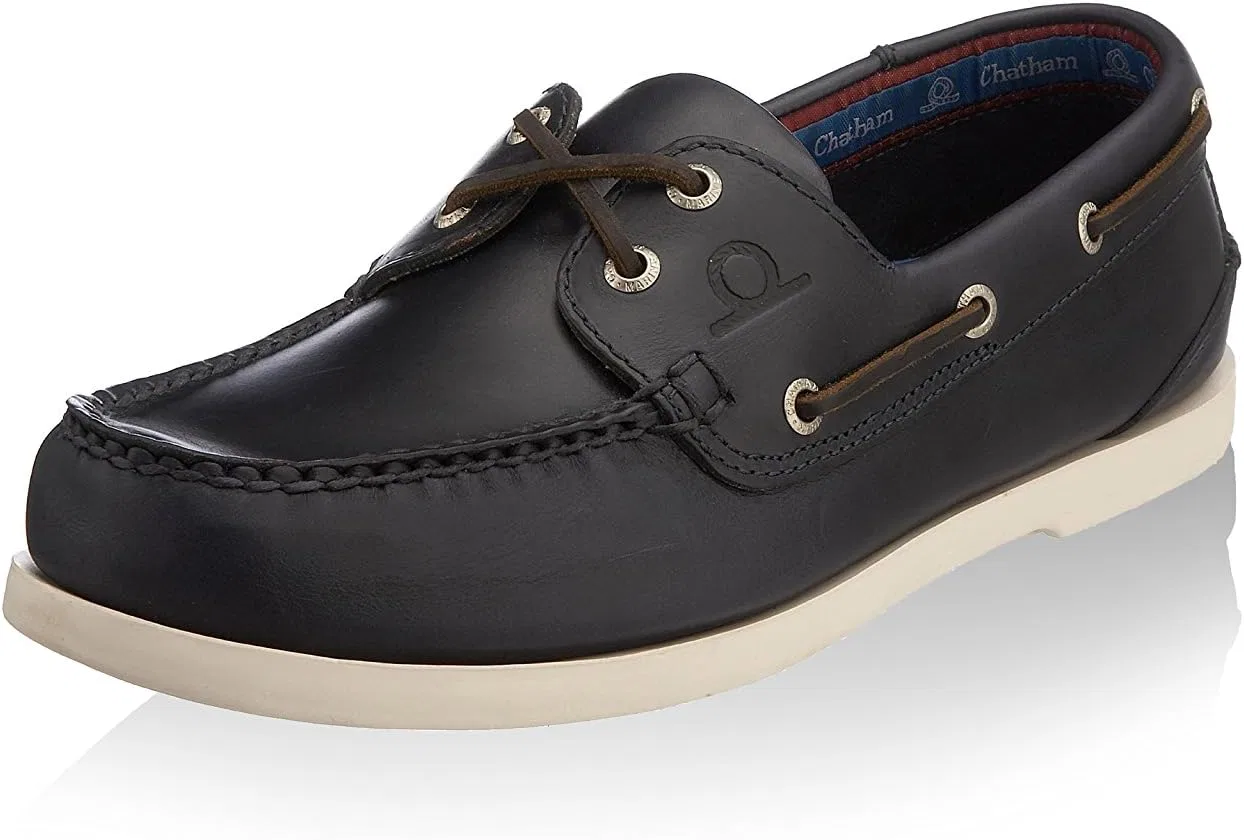 Классические мужские лодочные туфли G2 Chatham marine, Navy Blue