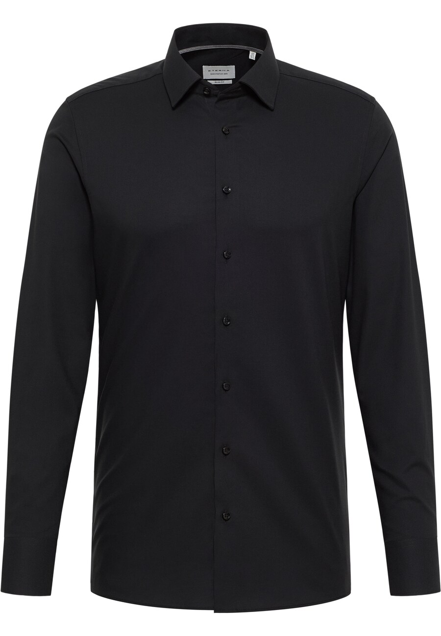 

Рубашка делового кроя Slim Fit ETERNA, черный