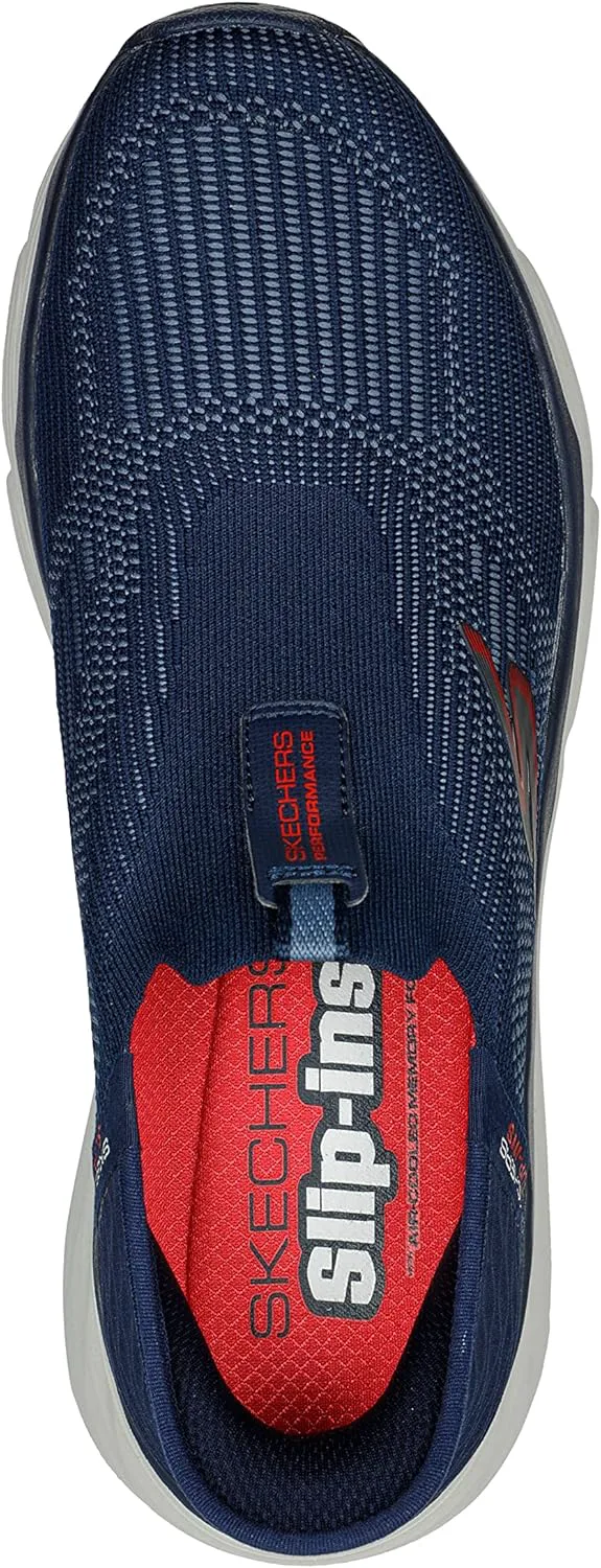 Skechers Performance Slip-Ins: ультракомфортные мужские слипоны с максимальной амортизацией, темно-синий — фото 4
