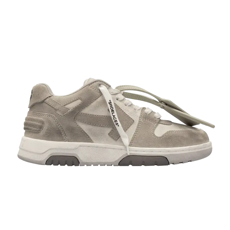 

Кроссовки Off-White Off-White Out of Office Low 'Vintage Suede - Grey', серый