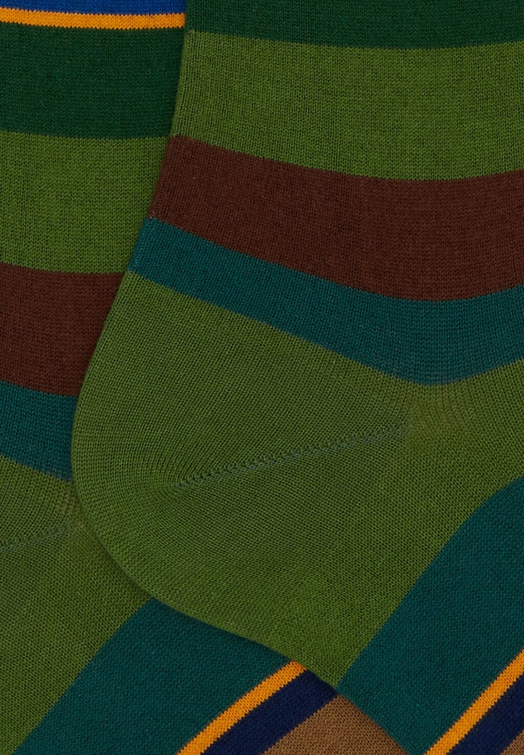 

Носки выше колена WITH STRIPES Gallo, зеленый