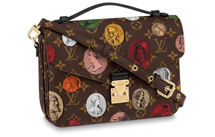 

Louis Vuitton Клатч Metis X Fornasetti Monogram Cameo Коричневый