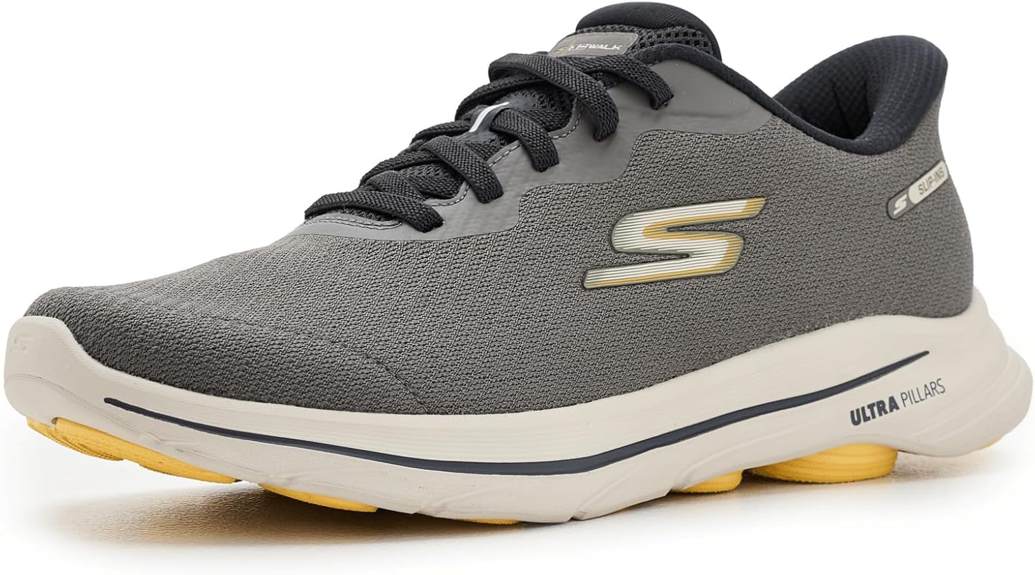 

Мужские кроссовки Skechers Go Walk 8 Pate без застежек, Taupe