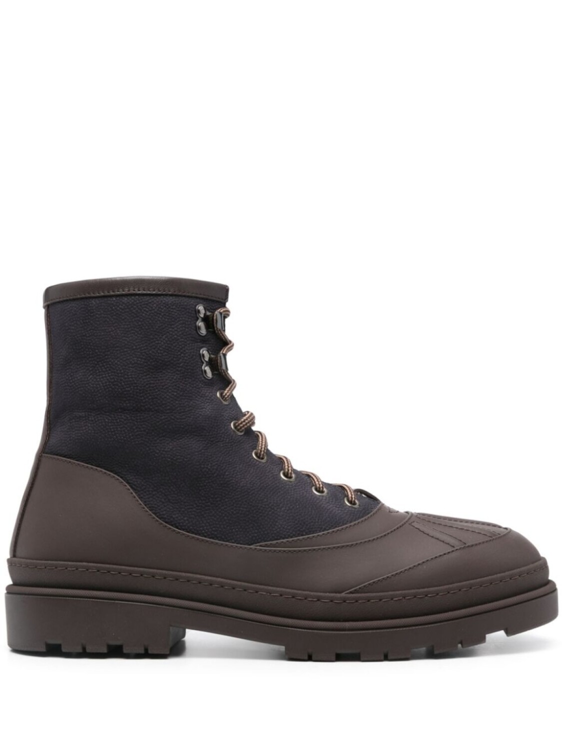 

Кожаные ботинки Brunello Cucinelli, коричневый