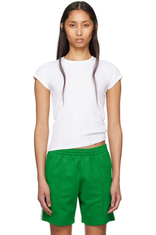 

Белая футболка Hanes Edition Varigated 60s Slim Re/Done