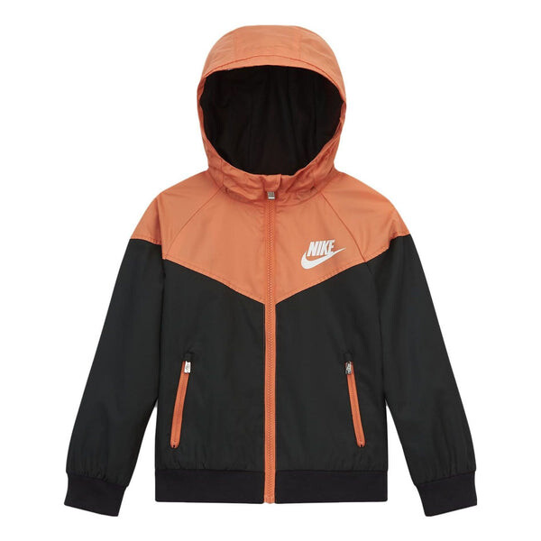 

Куртка спортивная одежда ветровка куртка на молнии Nike, оранжевый