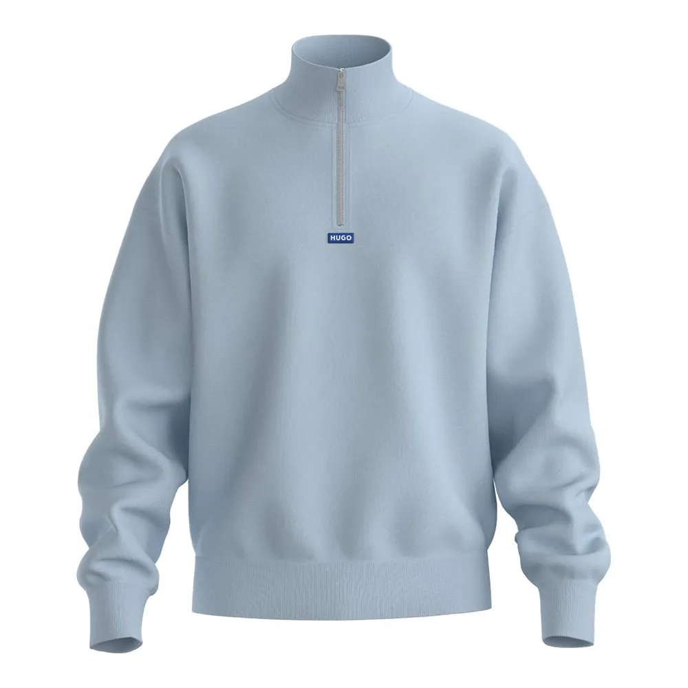 

Толстовка HUGO Neeler 10249110 BLUE half zip, синий