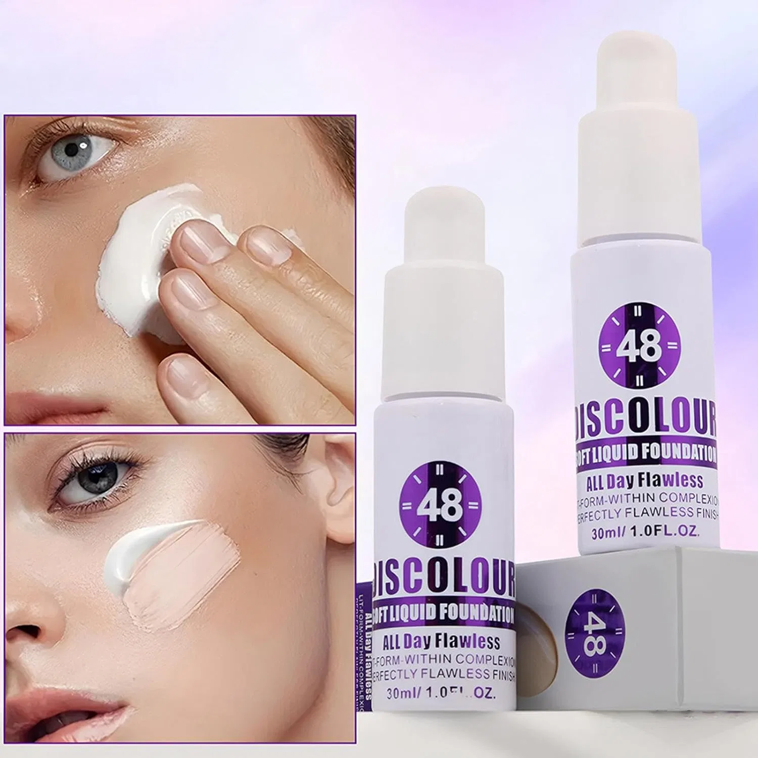 Корректор для лица Color Change Foundation 30ml без бренда — фото 4