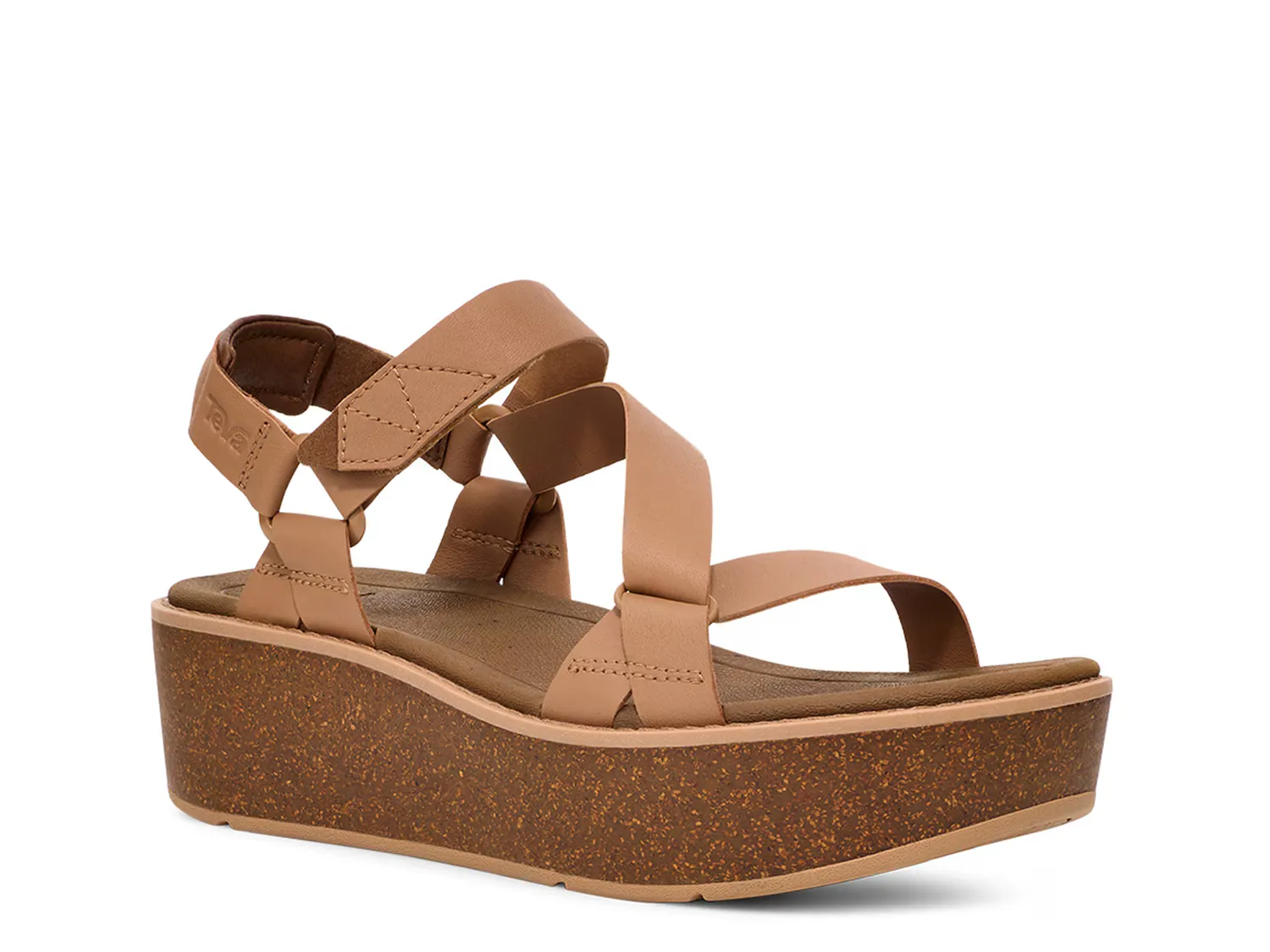 

Сандалии Madera Platform Sandal Teva, цвет cognac