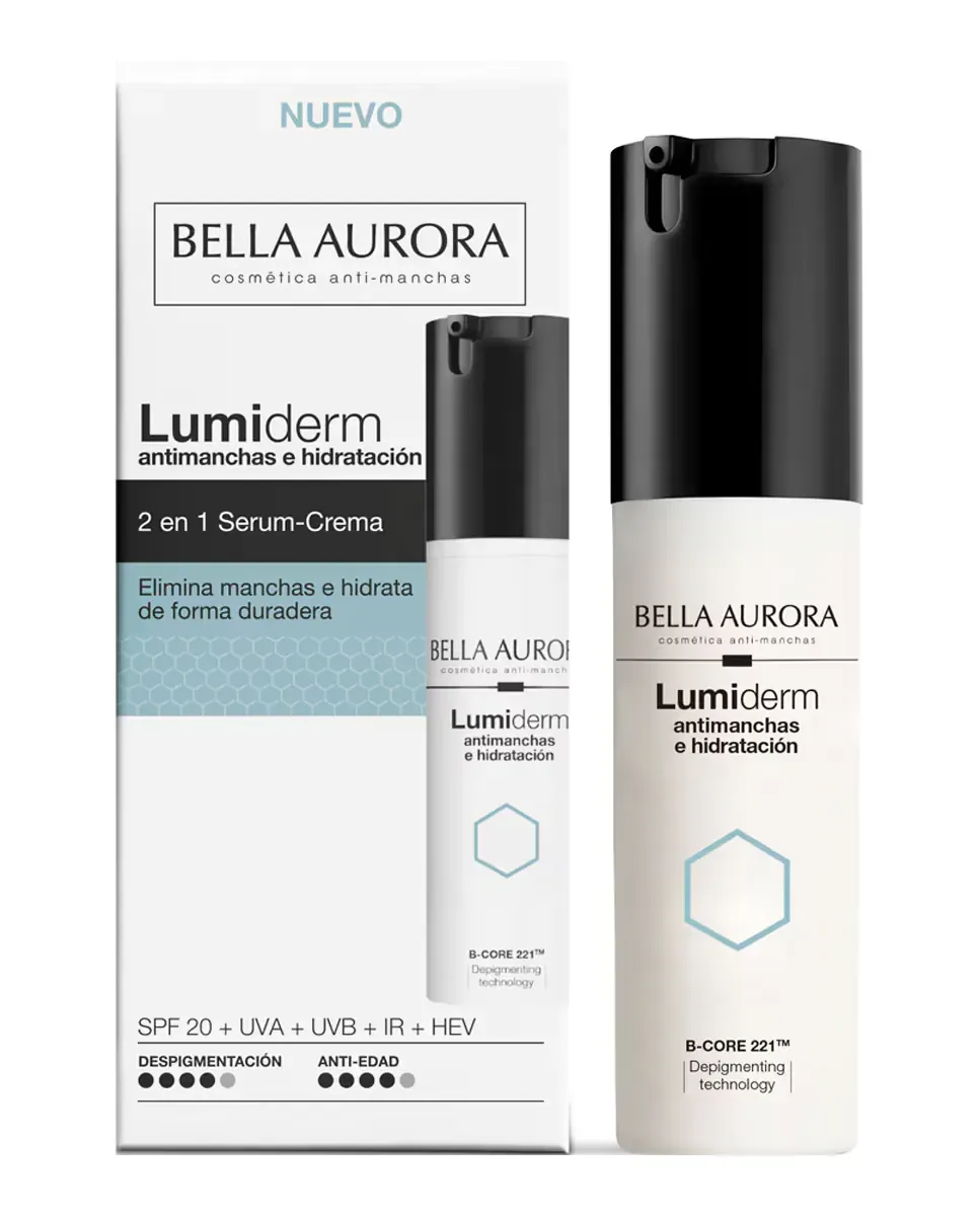 Крем для лица Bella Aurora — Lumiderm против пятен и для увлажнения — фото 2