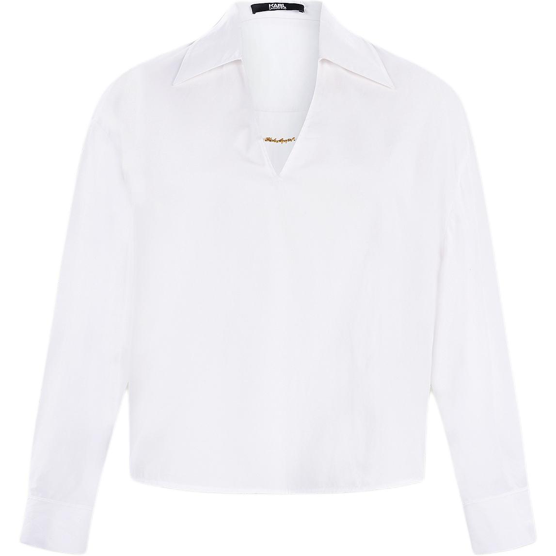 

KARL LAGERFELD / Karl Lagerfeld Jeans Женская белая рубашка