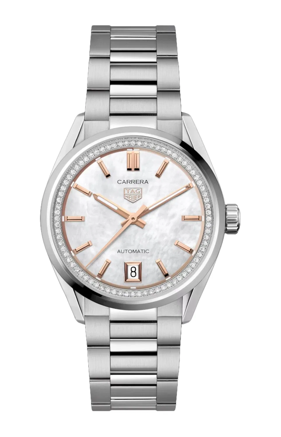 TAG HEUER CARRERA ДАТА - WBN231C.BA0001, серебряный