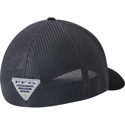

Кепка дальнобойщика PFG Mesh Fish Flag Columbia, цвет Black/Graphite