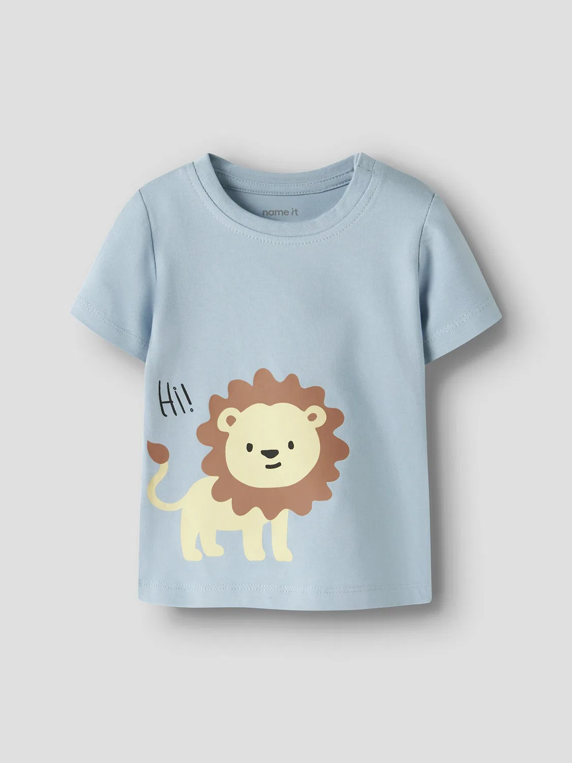 Футболка 'NBMHOS' Name It, Beige/Cream/Light Blue — фото 3