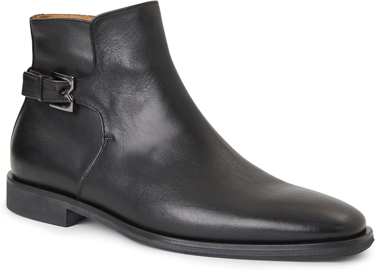 

Мужские итальянские кожаные туфли Bruno Magli Rubino с боковой застежкой на молнии, черный