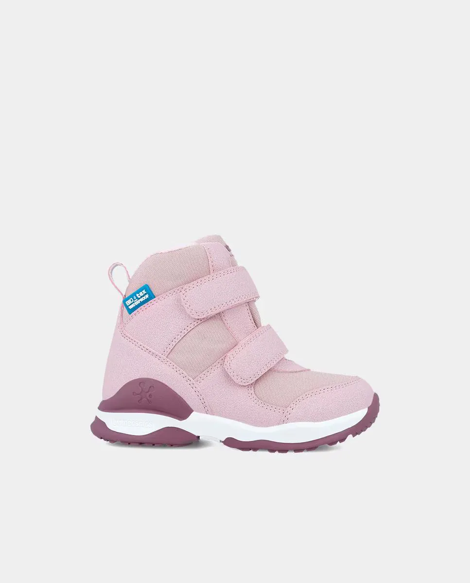 

Непромокаемые и водостойкие кожаные ботильоны для девочек Biomecanics, розовый