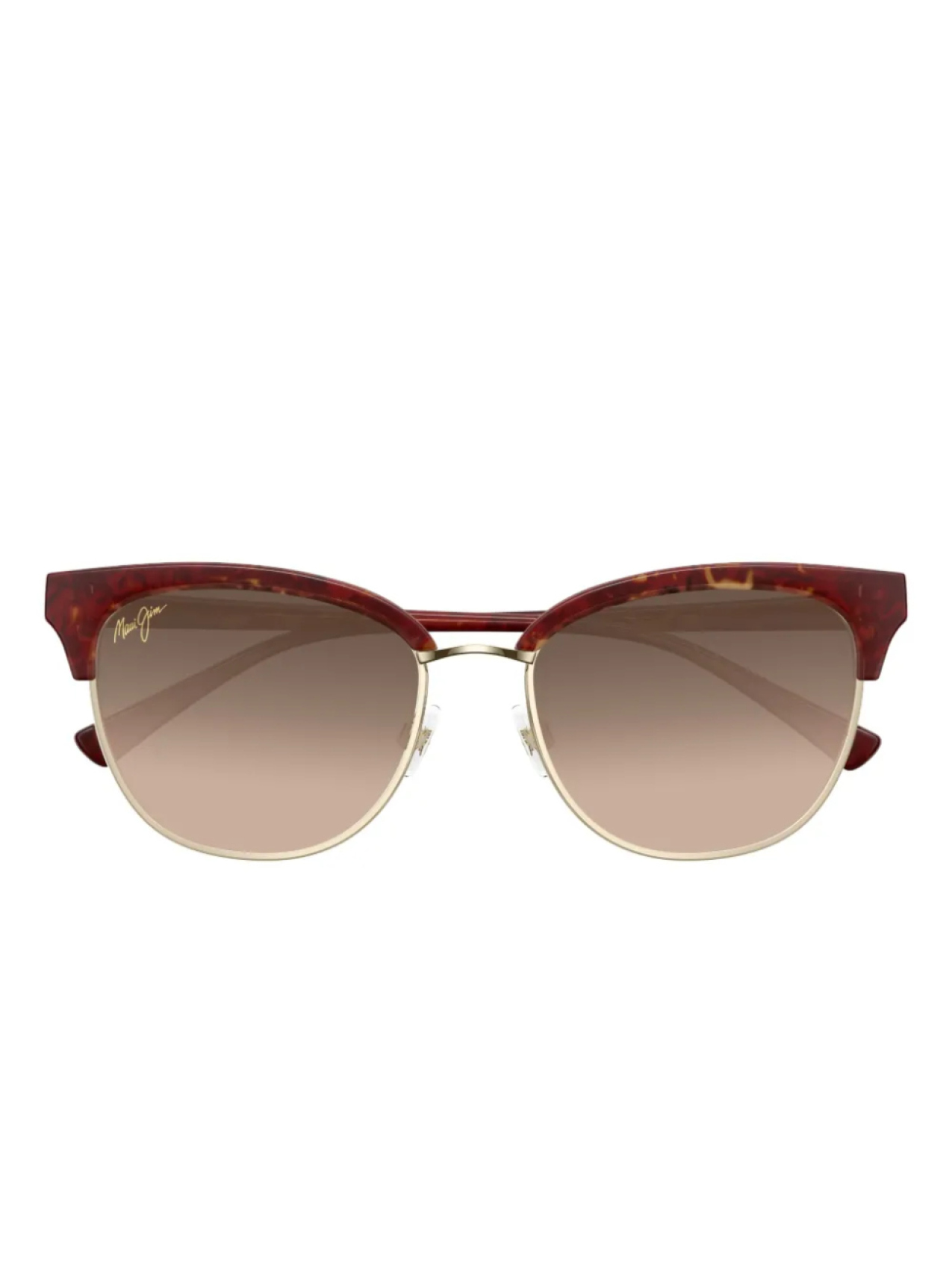 

Солнцезащитные очки Maui Jim Lokelani в черепаховой оправе, коричневый