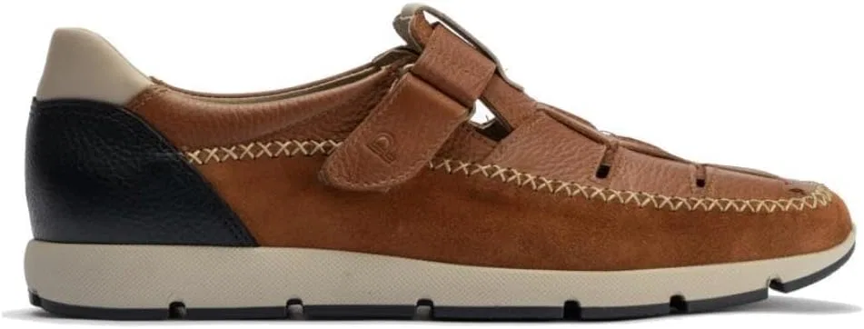Мужские сандалии PITILLOS 40122, кожаные, Leather