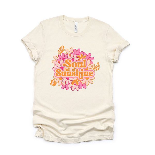 

Футболка с принтом Soul full of sunshine Simply Sage Market, Cream, Зеленый, Футболка с принтом Soul full of sunshine Simply Sage Market, Cream