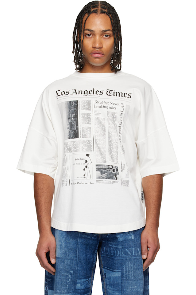

Palm Angels Футболка Off-White LA Times Edition News
