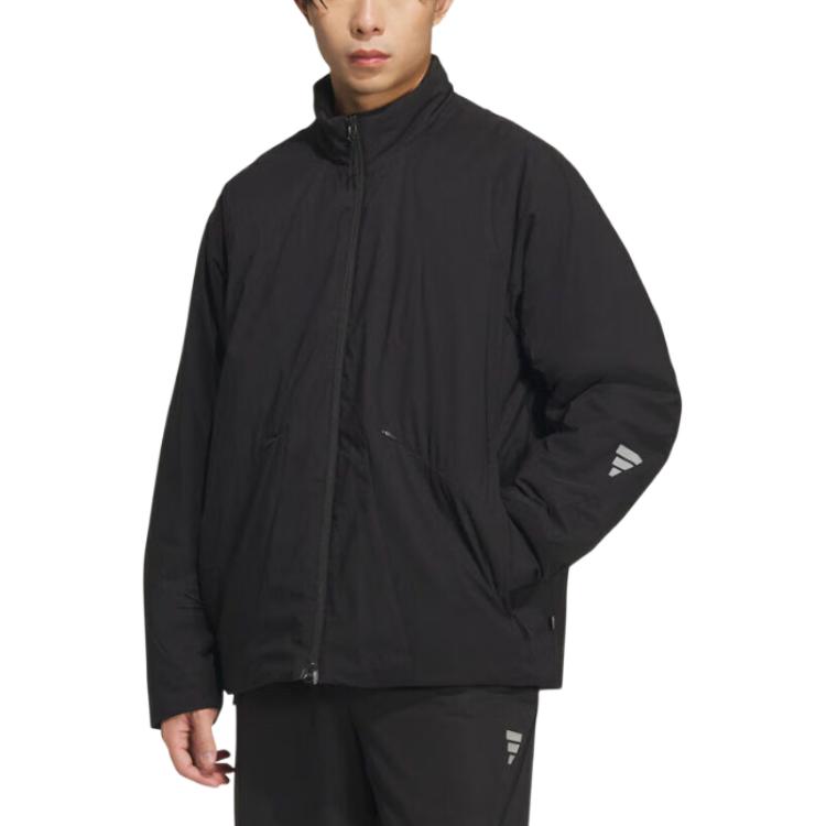 Пуховик FUSTL M PD JKT1 мужской Adidas, черный — фото 3