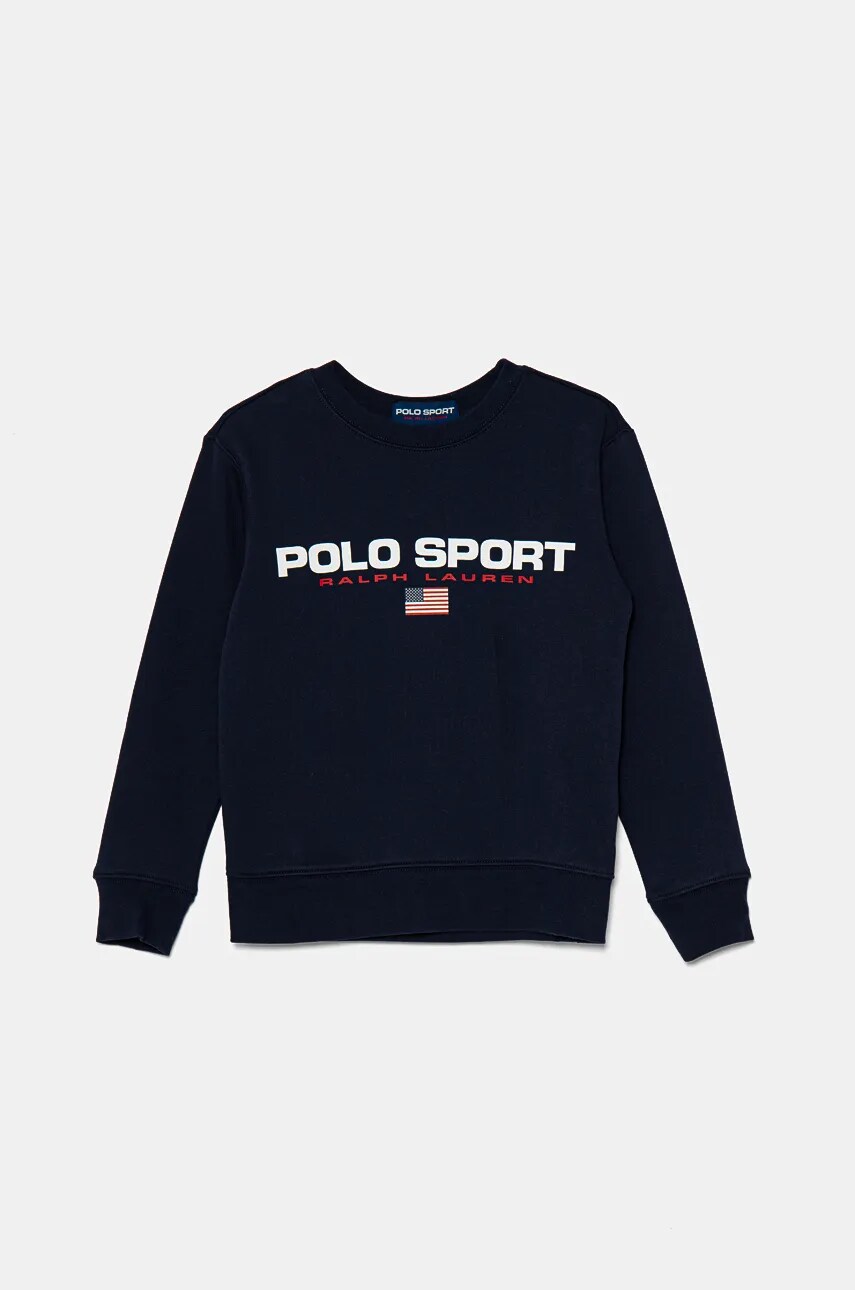 

Детская толстовка Polo Ralph Lauren, темно-синий
