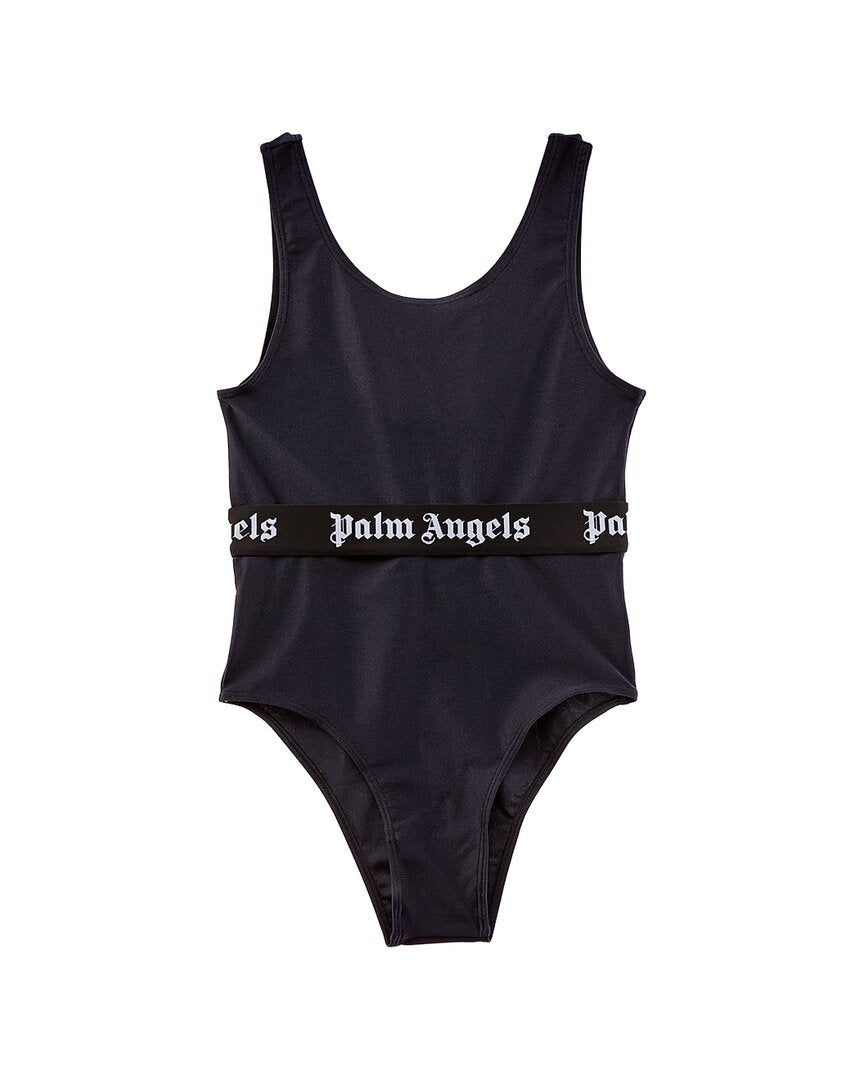 

Купальник с логотипом Palm Angels, черный