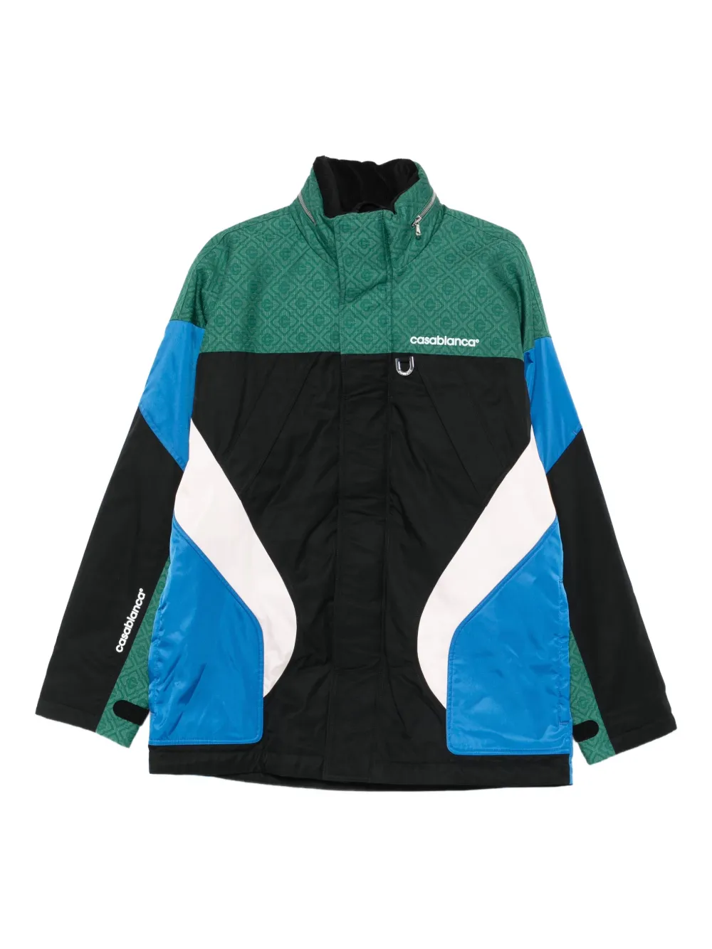

Куртка с геометричными вставками Casablanca, черный