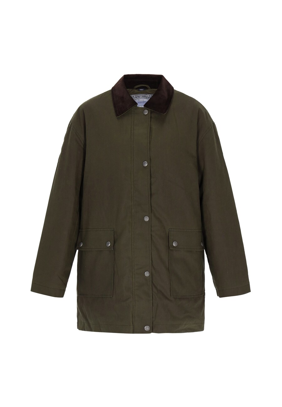 

Пальто межсезонное DreiMaster Vintage Classic Look, оливковый