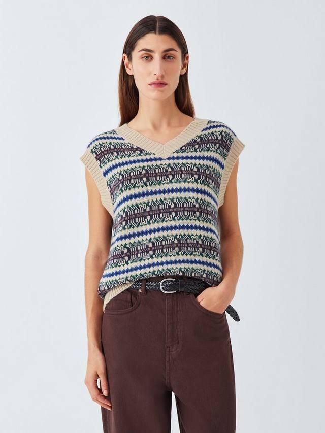 

Fleres Fair Isle майка из шерсти Weekend MaxMara, Multi