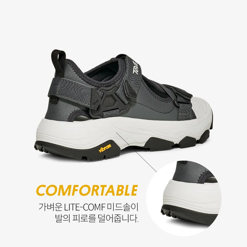 Мужские сандалии Grandview Max с подошвой Vibram Dark Shadow от Teva — фото 4