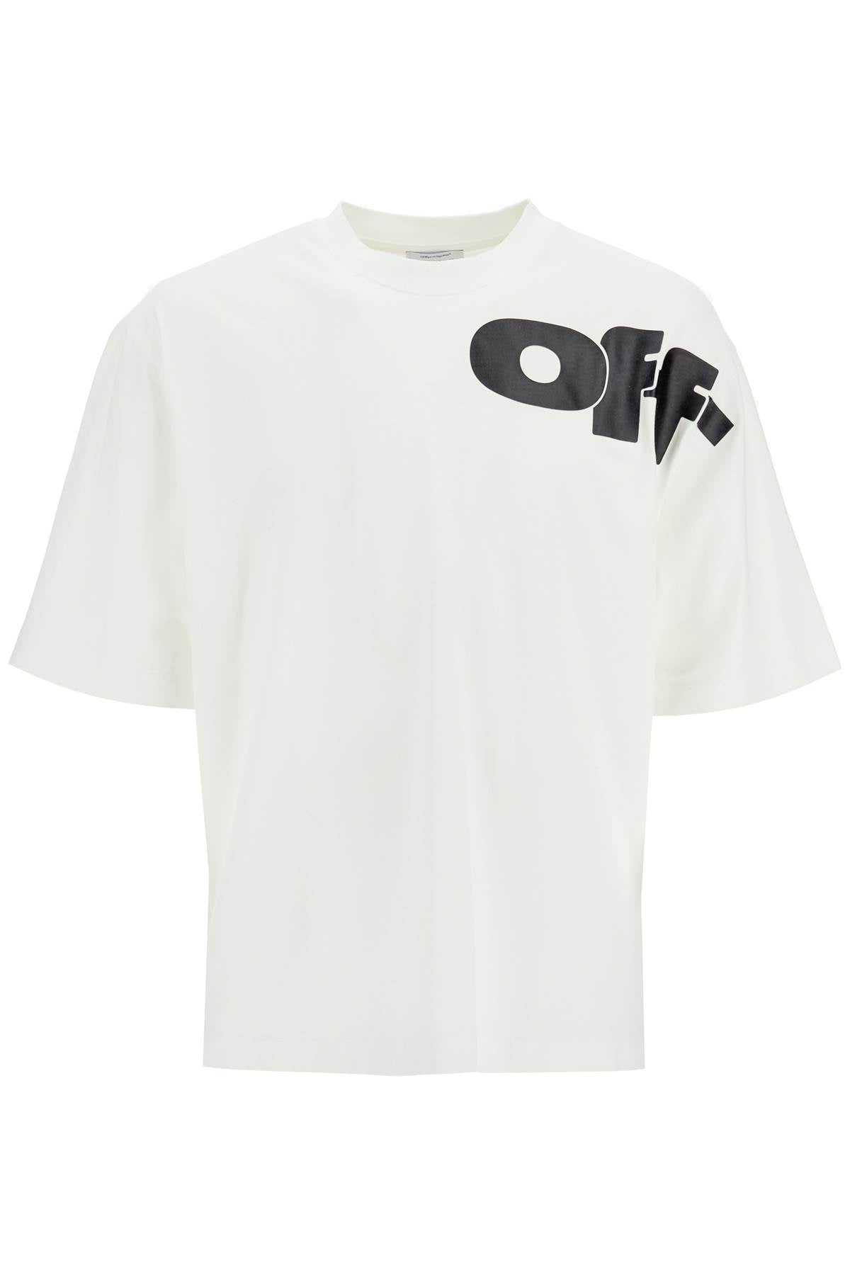

Off- Мужская футболка с логотипом "Sha" Off-White, белый