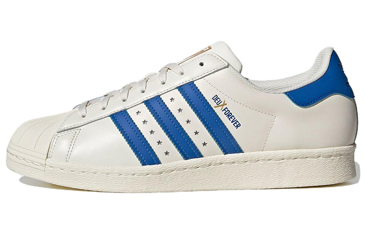 

Adidas Originals Скейтбордные кроссовки Superstar 80s, унисекс, бежево-голубые