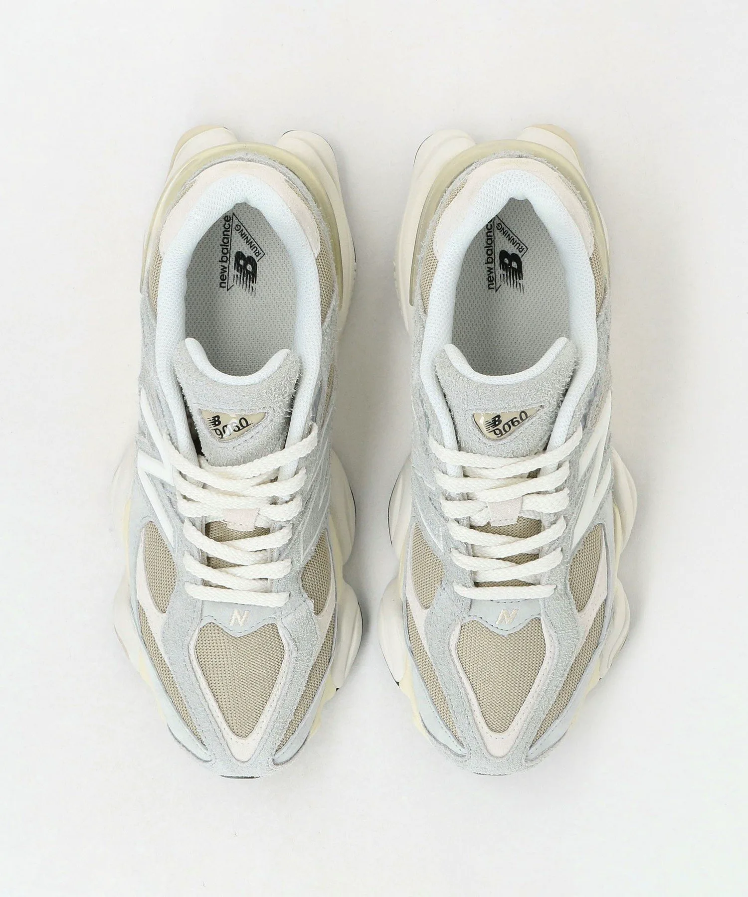 Кроссовки New Balance 9060 Beauty&Youth United Arrows, MD.GRAY — фото 4