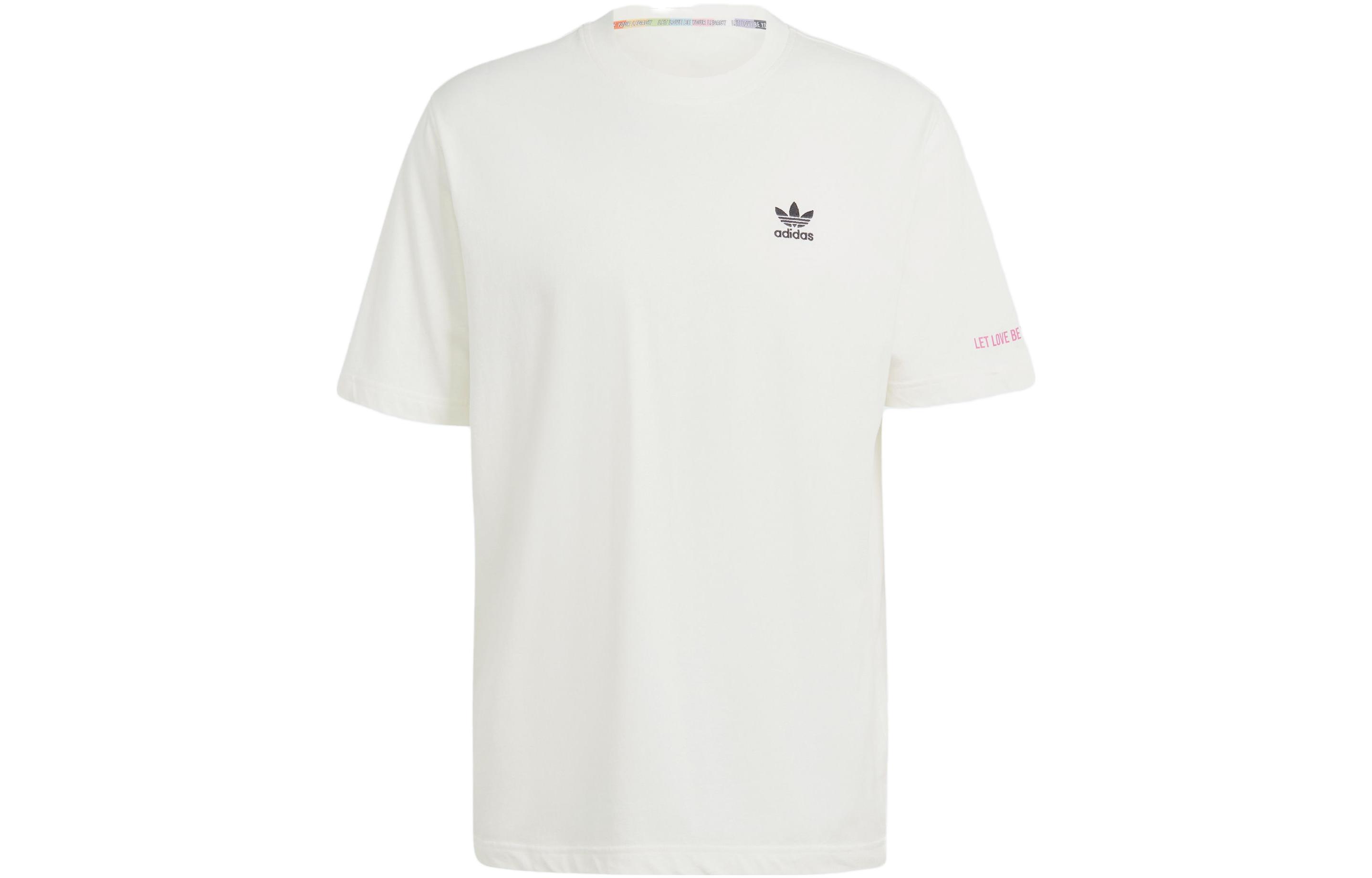 

RM Футболка мужская Off White Adidas Originals, цвет Jade White