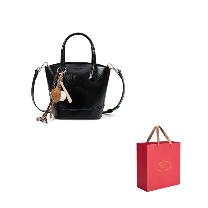 

PAYOT Женская сумка из искусственной кожи микрофибра, Black