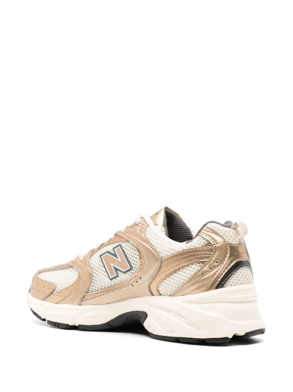 Кеды 530 с эффектом металлик NEW BALANCE, золотой — фото 3