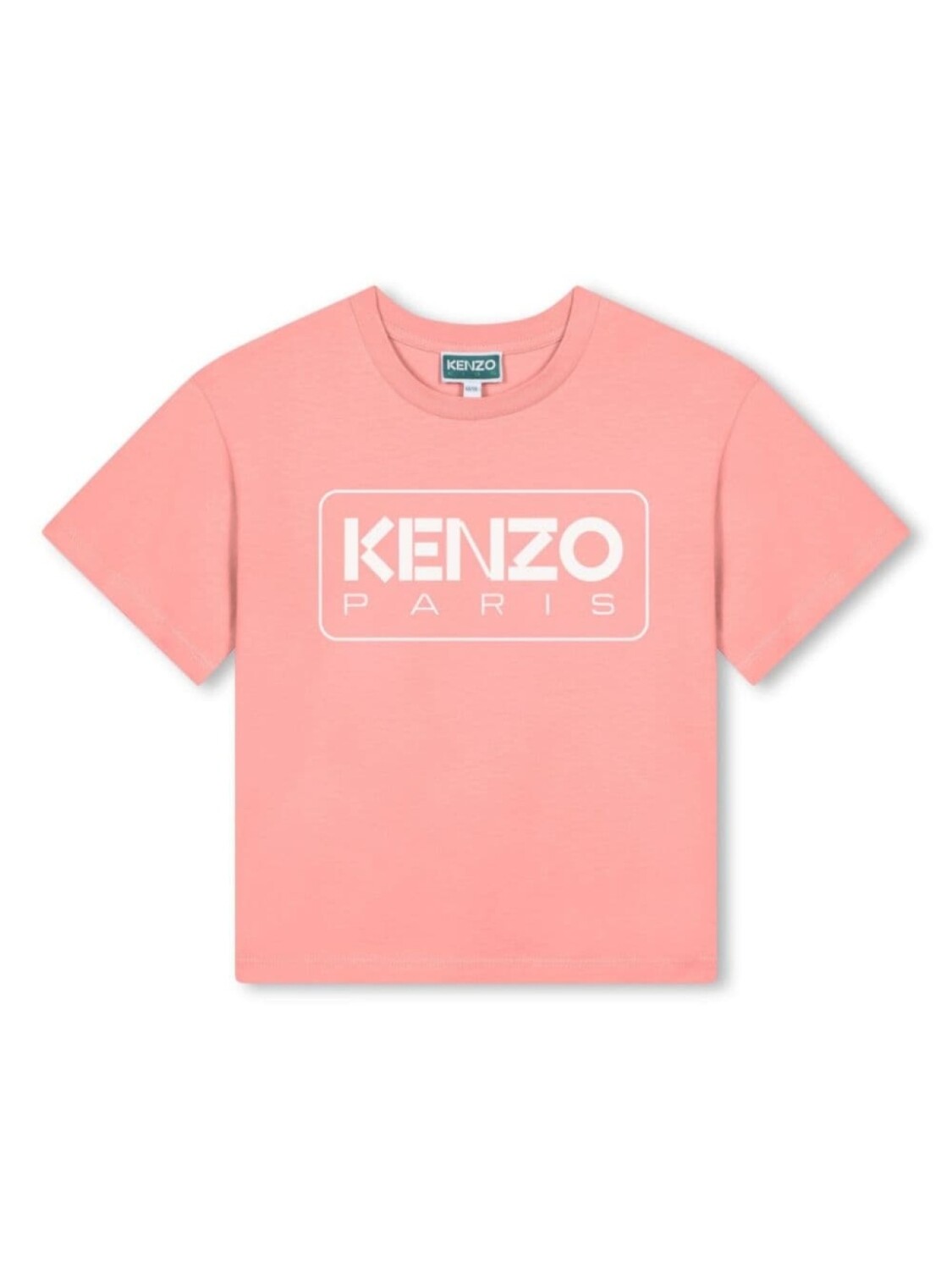 

Kenzo Kids рубашка с логотипом, розовый