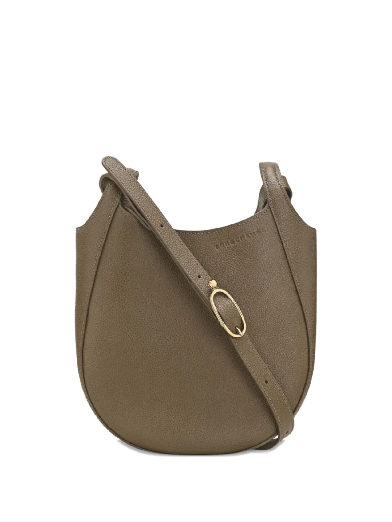 

Сумка через плечо Longchamp Le Foulonné из зернистой кожи, зеленый