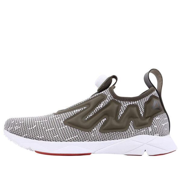 

Кроссовки pump supreme ultk 'white olive' Reebok, белый