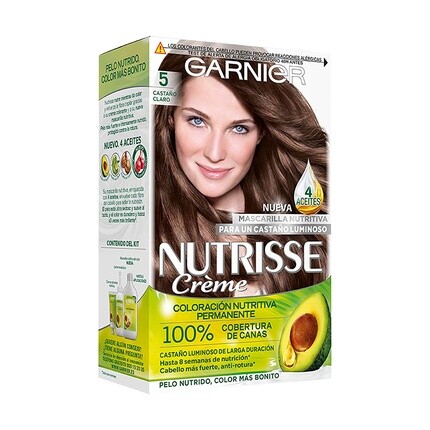 

Nutrisse Crёme Nourishing Color 5 Светло-коричневый, Garnier
