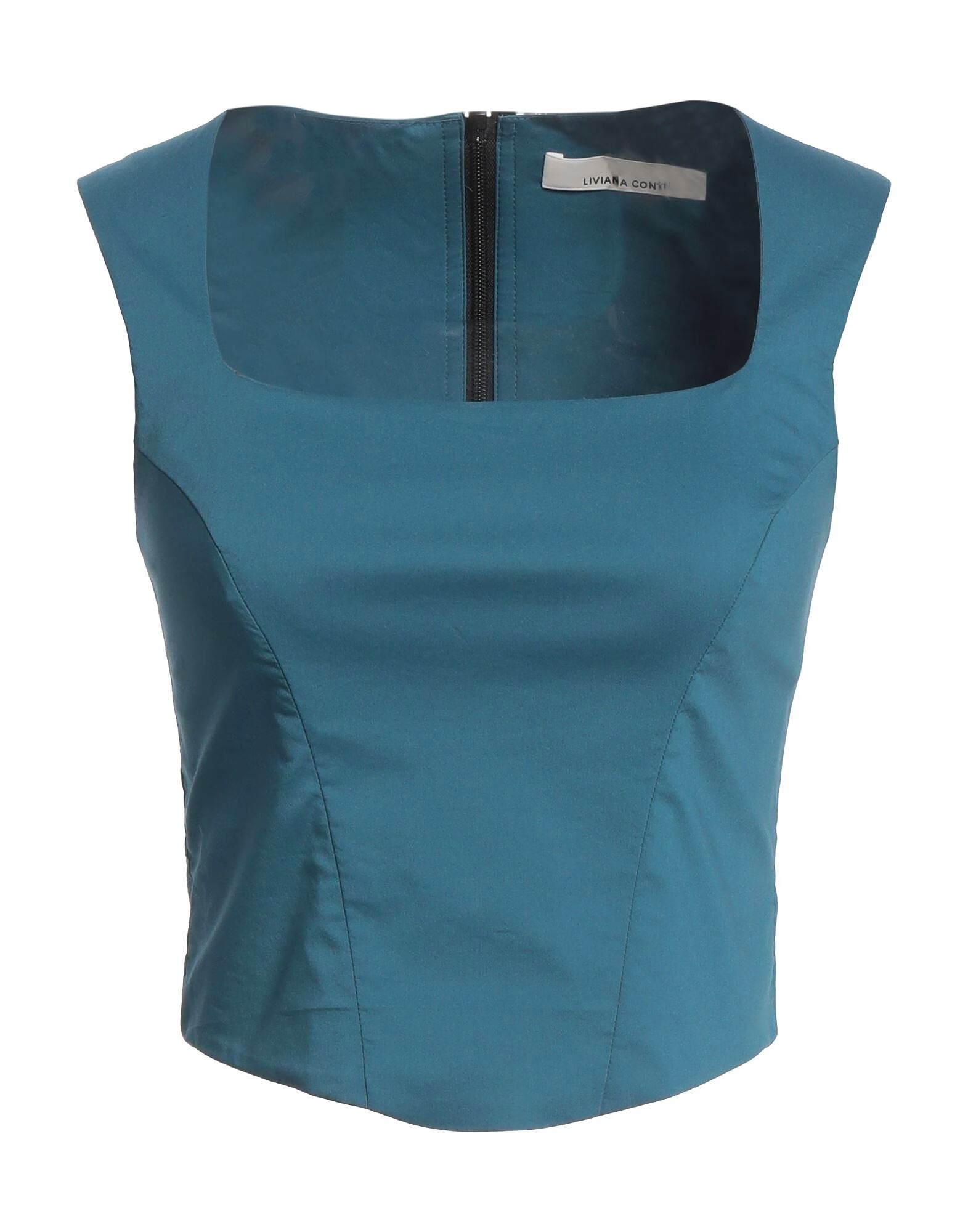

Кроп-топ Liviana Conti, глубокий бирюзовый