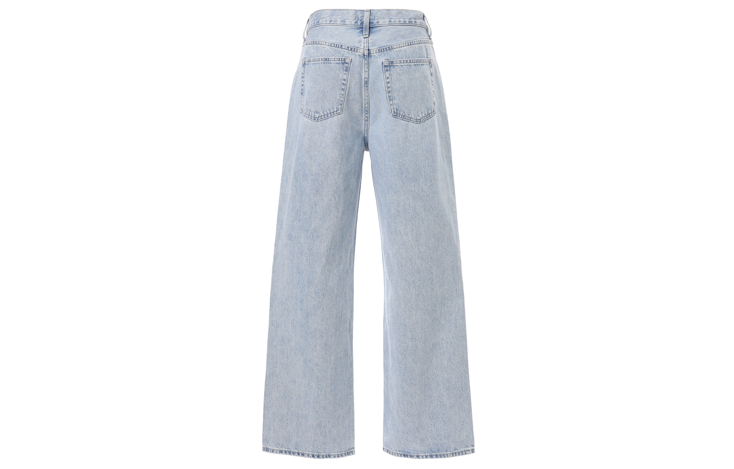 UNIQLO Джинсы женские Pink/Blue Moderate Straight Fit — фото 4