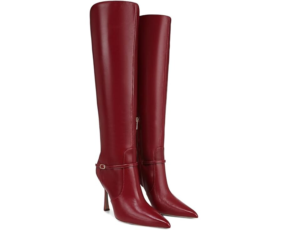 Ботинки Sam Edelman Elia, цвет Cabernet Red Wide Calf