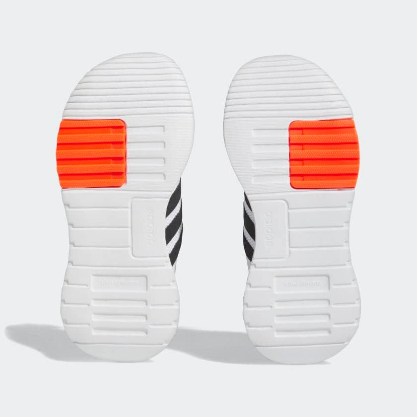 Кроссовки для мальчиков adidas Racer TR21, белый/черный/голубой — фото 4