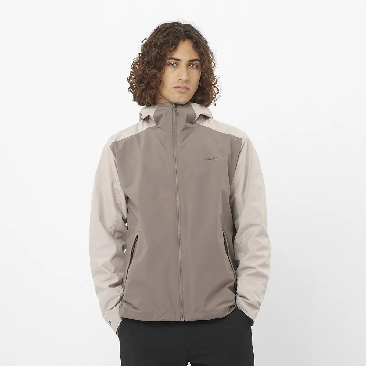 

Мужская куртка-штормовка OUTSCAPE 2L Salomon, красный